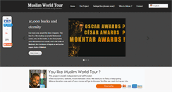 Desktop Screenshot of muslimworldtour.com